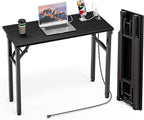 TEMI Small Computer Desk Folding Table by TEMI
