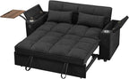 oaaktu 65''Convertible Sleeper Sofa Bed, 3-in-1 Pull Out Couch Bed - Image 4