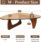 Glass Coffee Table, Triangle Coffee Table - Image 2