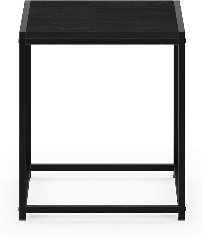 FURINNO Camnus Modern Living End Table, 1 Tier, Metal Frame - Image 6