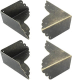 Bivethoi 8 Packs Bronze Box Corner Protectors, Edge Cover Safety Guard - Image 3