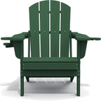 SERWALL Adirondack Chair with Cup Holders - Image 10