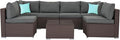 7-Piece Patio Furniture Set by ZJEYEJZ