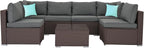 7-Piece Patio Furniture Set by ZJEYEJZ