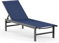 Vexwalx Outdoor Lounge Chair for Pool, Aluminum Chaise Lounge Chairs by Vexwalx