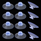 30 Pack Clear PVC Plastic Suction Cups, Anti-Collision, Transparent, Without - Image 2