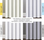 H.VERSAILTEX Patio White Curtains 100 x 102 Inches - Image 3