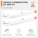 FLYJOE Floating Picture Ledge Shelves - Image 2