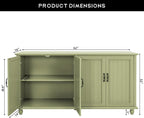 Scurrty 62'' Coffee Bar Cabinet Kitchen - Image 2