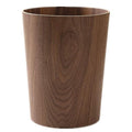 2.3 Gallons Wood Trash Can Wastebasket by BISOZER