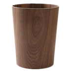 2.3 Gallons Wood Trash Can Wastebasket by BISOZER