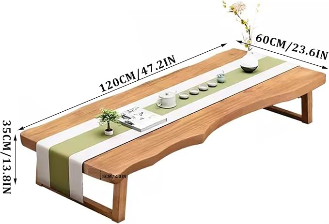 Living Room Coffee Table Japanese Style Floor Table Low Table Reception Room - Image 3