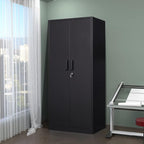 72" Tall Metal Storage Locking Cabinet - Image 6