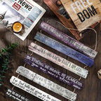 Yookeer 7 Tier Christian Wall Art Bible Verses Purple English Style - Image 3
