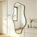 Large Irregular Mirror, Modern Organic Shaped Mirrors by DAOYIJIAJUAestheticMirror