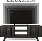 ONBRILL 63-Inch TV Stand for TVs up to 75 Inch, Mid-Century Modern Television - Image 6