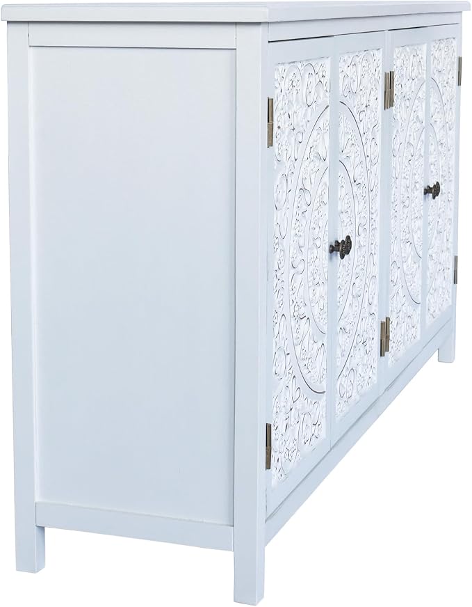 LKTART 60" Vintage Sideboard Buffet Cabinet - Image 7