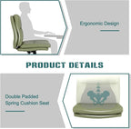 LUCKWIND Armless Office Desk Chair - Image 5