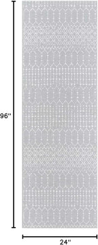 Lahome Moroccan Runner Rugs for Hallway 2x8 Throw Ultra-Thin Kitchen Rugs - Image 2