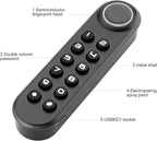 Fingerprint Cabinet Lock, Smart Electronic Cabinet Locks, Combination Password - Image 7
