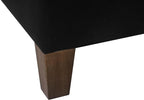 Adeco 17.5" Square Fabric Ottoman - Image 7