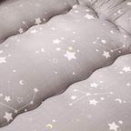 MAXYOYO Grey Constellation Japanese Floor Futon Mattress, Tatami Floor Mat - Image 7