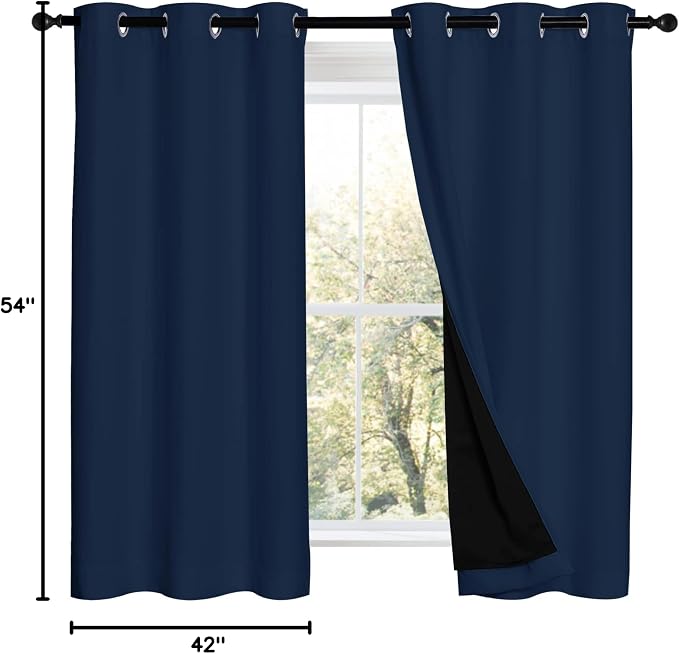 NICETOWN 100% Blackout Curtains - Image 9