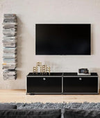 Modern Storage Cabinet Versatile Free-Standing Organizer - Image 4
