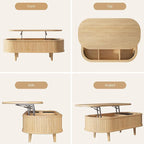 Easyego Oval Lift Top Coffee Table - Image 7