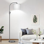 Nintiue Upgraded Modern Arc Dimmable Tall Standing Floor Lamp - Image 6