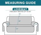 Turquoize 100% Waterproof Couch Cover Sofa Covers - Image 5