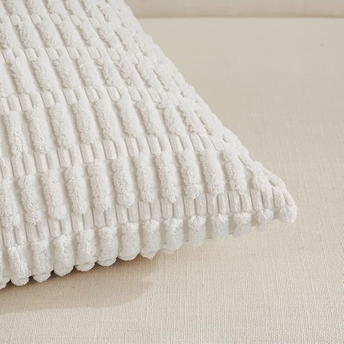 Fancy Homi 4 Packs Decorative Throw Pillow Covers - Image 4