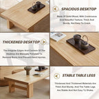 Japanese Floor Table, Vintage Tea Table Low Table, Rectangular Style Tatami - Image 3