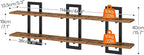 HOOBRO Floating Shelves, 15 Inch Wall Shelf Set of 3, Wall Mounted Storage - Image 2