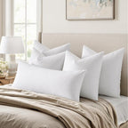 MIULEE 18x18 Pillow Inserts, Double-Layer Down-Proof Cotton Cover, Decorative - Image 3