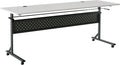Lorell Shift 2.0 Flip & Nesting Mobile Table by Lorell