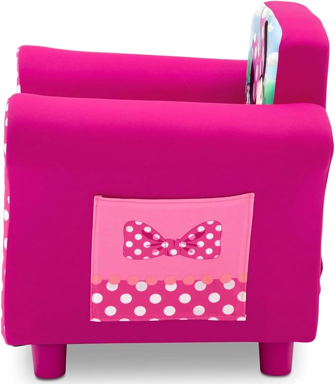 Delta Children Upholstered Chair, Disney Minnie Mouse - Image 7