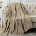 Utopia Bedding Ultra Soft Fleece Bed Blanket Throw Size Camel | Microfiber by UTOPIABEDDING