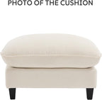 Ihanherry 139" U-Shaped Modular Sectional Couch, Oversized Cloud Sofa - Image 2