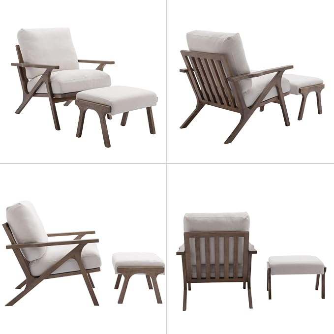 HNY Mid Century Modern Accent Chair - Image 7