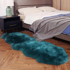 IRIWOOL Premium Genuine Fur Sheepskin Rug Real Australia Sheepskin Natural - Image 4