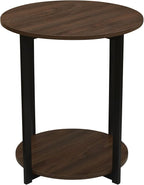 Household Essentials Jamestown Round Side End Table - Image 12