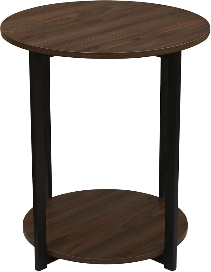 Household Essentials Jamestown Round Side End Table - Image 12