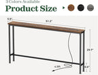 SUPERJARE 51.2 Inch Sofa Table - Image 3