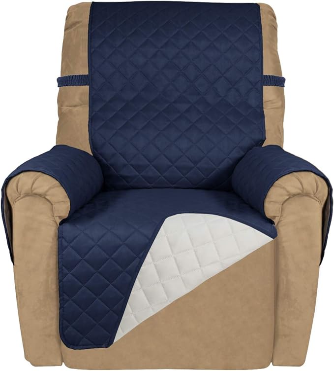 PureFit Reversible Recliner Chair Covers Couch Covers by PureFit