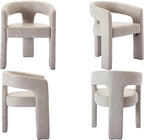 VESCASA Faux Leather Barrel Dining Chair - Image 7