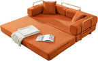 HANXIN Convertible Sleeper Sofa Bed, 78 Inch Folding Floor Mattress Couch - Image 6