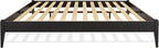 Bme Dinkee Queen Platform Bed Frame Wood 15 Inch - Image 4