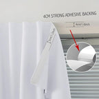 Stick On Blackout Curtains No Drill Required Self Adhesive Window Coverings - Image 7