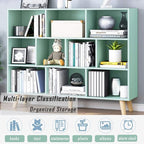 IOTXY Wooden Open Shelf Bookcase - Image 4